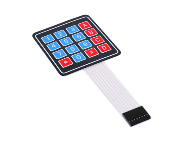 Array 16 Key Membrane Switch Keypad Keyboard